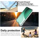 For OPPO Reno14 F 5G Global imak Shockproof Airbag TPU Phone Case(Transparent) - 3