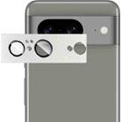 For Google Pixel 8 IMAK Metal Armor Premium Camera Protector Film(Silver) - 1