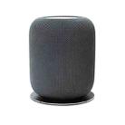 For HomePod/HomePod 2 Mini Smart Bluetooth Speaker Desktop Metal Pad(Black) - 3