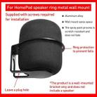 For HomePod Wireless Bluetooth Speaker Wall Mount Metal Bracket(Silver) - 6