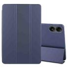 For Xiaomi Redmi Pad Pro 12.1 Tri-fold Silicone Leather Tablet Case(Dark Blue) - 1