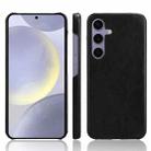 For Samsung Galaxy S24+ 5G Litchi Texture Back Cover Phone Case(Black) - 1