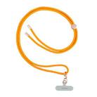 mutural Universal Mobile Phone Solid Color Lanyard(Orange) - 1