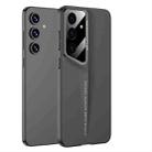 For Samsung Galaxy S24 FE 5G GKK Blade Ultra-thin Full Coverage Phone Case(Black) - 1