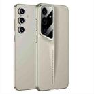 For Samsung Galaxy S24 FE 5G GKK Blade Ultra-thin Full Coverage Phone Case(Gold) - 1