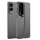 For Samsung Galaxy S25 Edge 5G GKK Blade Ultra-thin Full Coverage Phone Case(Grey) - 1