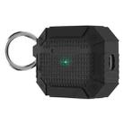 For AirPods Pro 2 Wireless Earphones Shockproof Armor Protective Case(Black) - 1