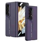 For Honor Magic V2 GKK Integrated Blade Ultra-thin Full Coverage Phone Case(Purple) - 1