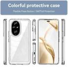 For Honor 200 Pro Colorful Series Acrylic Hybrid TPU Phone Case(Transparent) - 2