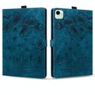 For Honor Pad X9a / X9 Pro Cartoon Sakura Cat Embossed Leather Tablet Case(Blue) - 2