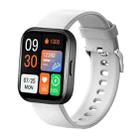 GTS4 1.69 inch Fitness Smart Watch, BT Call / Heart Rate / Blood Pressure / MET / Body Temperature(Grey White) - 1