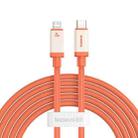 Baseus Antifreeze Series Type-C to 8 Pin 20W Fast Charging Data Cable, Length:2m(Orange) - 1