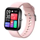 GTS5 2.0 inch Fitness Health Smart Watch, BT Call / Heart Rate / Blood Pressure / MET / Blood Glucose(Pink) - 1