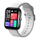 GTS5 2.0 inch Fitness Health Smart Watch, BT Call / Heart Rate / Blood Pressure / MET / Blood Glucose(Light Grey) - 1