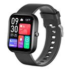 GTS5 2.0 inch Fitness Health Smart Watch, BT Call / Heart Rate / Blood Pressure / MET / Blood Glucose(Black) - 1