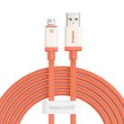 Baseus Antifreeze Series USB to 8 Pin 2.4A Fast Charging Data Cable, Length:2m(Orange) - 1