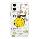 For iPhone 11 Colorful Pattern TPU + PC Phone Case(Smile) - 1