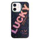 For iPhone 11 Colorful Pattern TPU + PC Phone Case(LUCKY) - 1