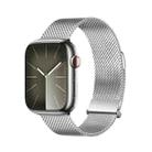 For Apple Watch SE 40mm DUX DUCIS Milanese Pro Series Stainless Steel Watch Band(Silver) - 1