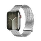 For Apple Watch SE 44mm DUX DUCIS Milanese Pro Series Stainless Steel Watch Band(Silver) - 1