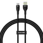 Baseus Flash Series 2 USB to Type-C 100W Fast Charging Data Cable, Length:1m(Black) - 1