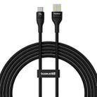 Baseus Flash Series 2 USB to Type-C 100W Fast Charging Data Cable, Length:2m(Black) - 1
