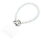 Phone Anti-lost Gradient Pearl Wrist Strap(Green) - 1