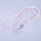 Mobile Phone Anti-lost Dazzling Crossbody Long Bead Chain(Colorful Bowknot) - 1