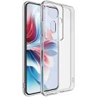 For OPPO Reno11 F imak UX-5 Series Transparent Shockproof TPU Protective Case(Transparent) - 1