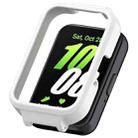 For Samsung Galaxy Fit 3 12mm Half Coverage Hollowed PC Watch Protective Case(White) - 1