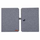 For OPPO Pad Neo 11.4 Fabric Leather Tablet Case(Blue) - 1