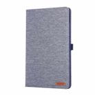For OPPO Pad SE 11 2025 Fabric Texture Horizontal Flip Leather Tablet Case(Blue) - 2