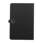 For OPPO Pad SE 11 2025 Fabric Texture Horizontal Flip Leather Tablet Case(Black) - 3