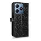 For Realme C61 / C63 Honeycomb Dot Texture Leather Phone Case(Black) - 3