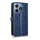 For Realme C61 / C63 Honeycomb Dot Texture Leather Phone Case(Blue) - 3