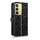 For Realme C75 4G Honeycomb Dot Texture Leather Phone Case(Black) - 3