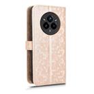 For Realme 14 Pro Honeycomb Dot Texture Leather Phone Case(Gold) - 3