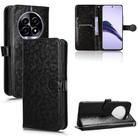 For Realme 14 Pro Lite / 13 Pro Global Honeycomb Dot Texture Leather Phone Case(Black) - 1