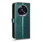 For Realme 14 Pro Lite / 13 Pro Global Honeycomb Dot Texture Leather Phone Case(Green) - 3
