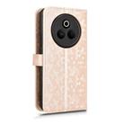 For Realme P3 Pro Honeycomb Dot Texture Leather Phone Case(Gold) - 3