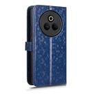 For Realme P3 Pro Honeycomb Dot Texture Leather Phone Case(Blue) - 3