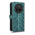 For Realme P3 Pro Honeycomb Dot Texture Leather Phone Case(Green) - 3