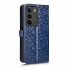 For Realme C71 4G Honeycomb Dot Texture Leather Phone Case(Blue) - 3