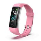 S5-4 Smart Bracelet IP68 Waterproof Heart Rate Sport Fitness Tracker Smart Watch(Pink) - 1