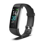 S5-4 Smart Bracelet IP68 Waterproof Heart Rate Sport Fitness Tracker Smart Watch(Black) - 1