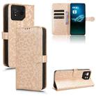 For Asus ROG Phone 8 Honeycomb Dot Texture Leather Phone Case(Gold) - 1