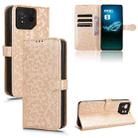 For Asus ROG Phone 8 Pro Honeycomb Dot Texture Leather Phone Case(Gold) - 1