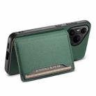 For Huawei Pura 80 Pro / 80 Pro+ 5G Calf Texture Card Bag Design Full Coverage Phone Case(Green) - 3