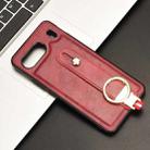 For OnePlus Nord 4 5G Wristband Leather Back Phone Case(Red) - 2