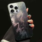 For iPhone 14 Pro Foxtail Bronzing Laser Gradient Phone Case(Black) - 1